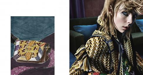 Burberry Taps Artist Luke Edward Hall and Mario Testino to Create Campaign