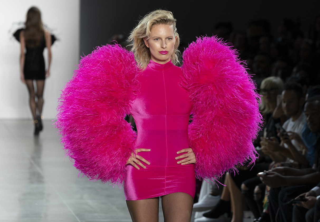 Newest collections today… a click away Streaming live only on:  NYFW.com. And tonight…