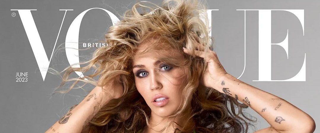 Miley Cyrus covers British Vogue