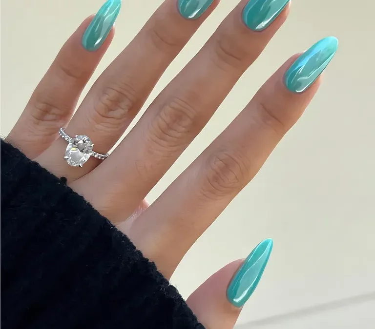It’s Official: “Pool Water” Nails Are Replacing Milky Manicures This Summer