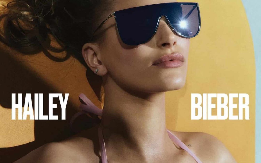 Hailey Bieber’s Sun-Kissed Cover