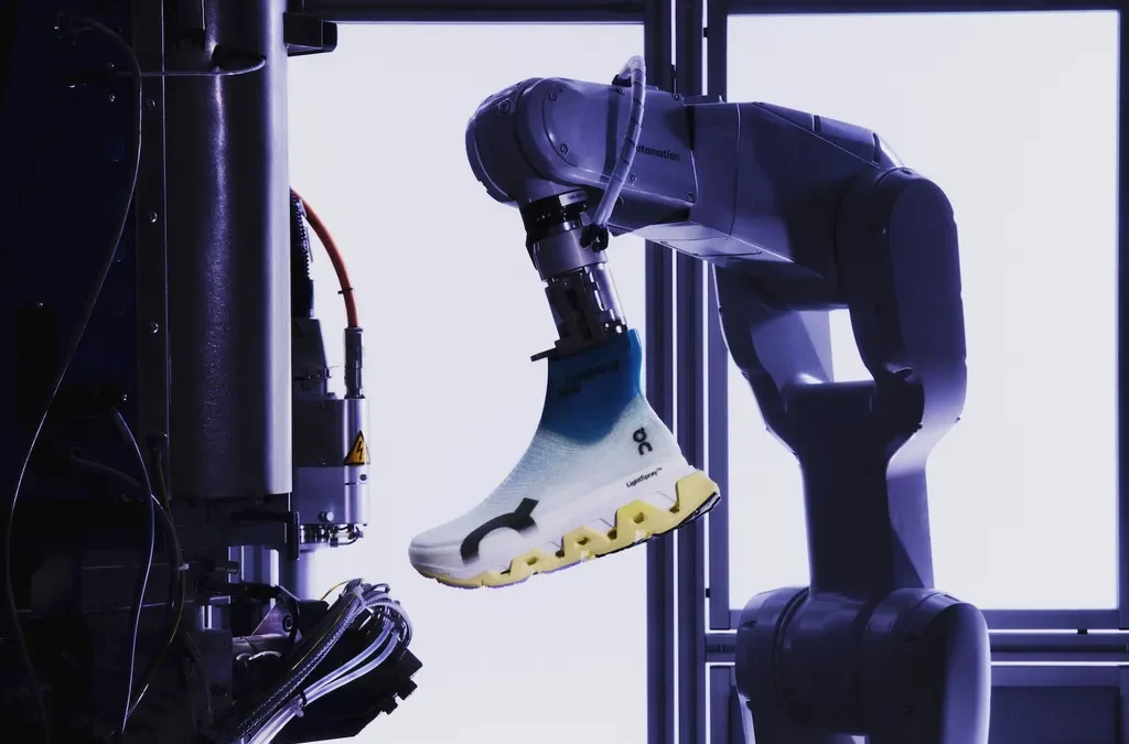 ICYMI: This robot is making On’s spray-on marathon sneaker, its fastest-ever distance shoe